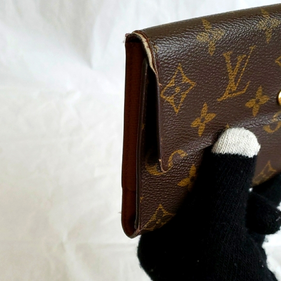 Authentic LOUIS VUITTON Monogram Porto Tresor International Trifold Long Wallet - Picture 14 of 16